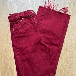 Red Zara Pants